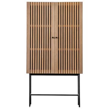 Nagoya Slatted Cocktail Cabinet