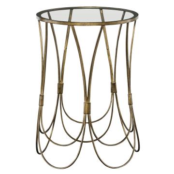  Kalindra Gold Accent Table