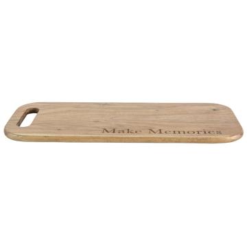 Make Memories Wooden Chopping Board with Handle
