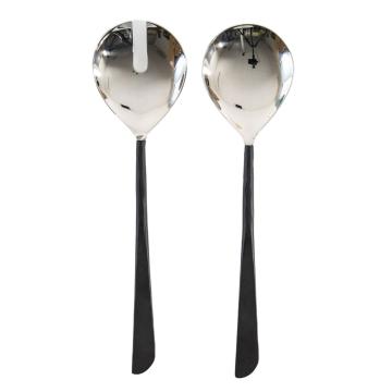 Ezra Metal Salad Servers