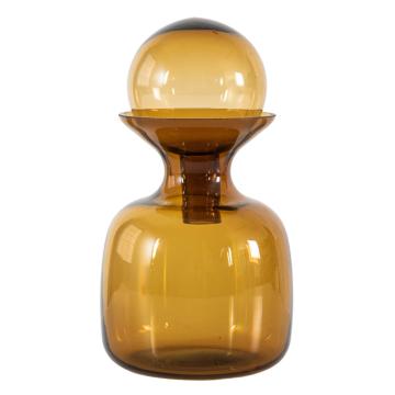 Michael Glass Bottle with Stopper Small