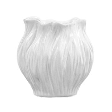 Aubrey Small White Vase