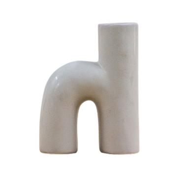 Chase Abstract Grey Vase