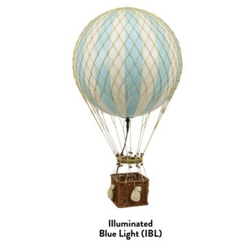 Travels Light Medium LED Balloon Light Blue