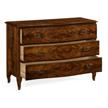 Jonathan Charles Chest Of Drawers Brown Mahogany