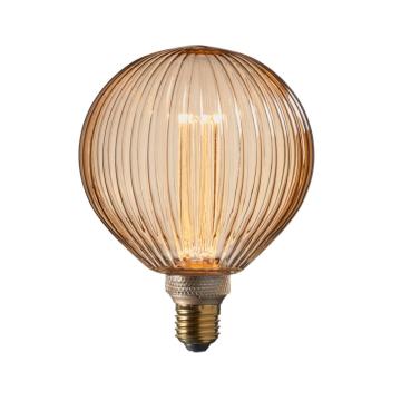 Lines Filament Globe Bulb