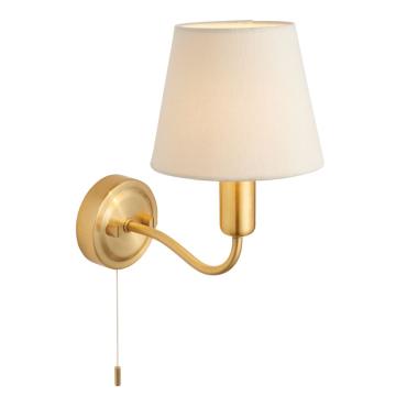 Ascot Brass Wall Light