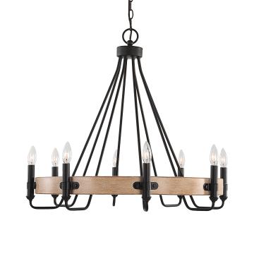  Deschutes 8 Light Farmhouse Chandelier