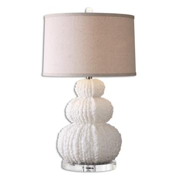  Fontanne Shell Ivory Table Lamp