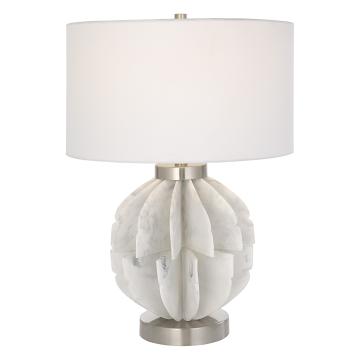  Repetition White Marble Table Lamp