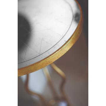 √É‚Ä∞glomis√É¬© & gilded iron round wine table