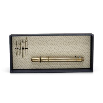 Traditional Dip Calligraphy Pen Set- Silver
