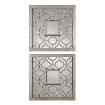  Sorbolo Squares Decorative Mirror Set/2