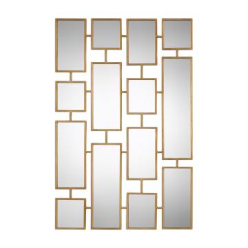  Kennon Forged Gold Rectangles Mirror