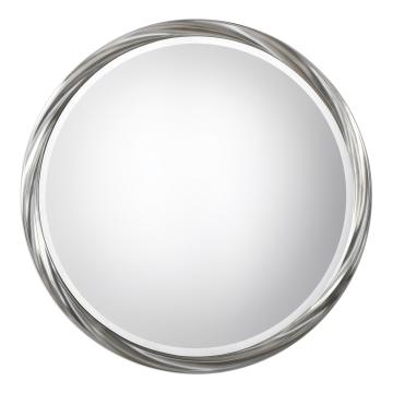  Orion Silver Round Mirror