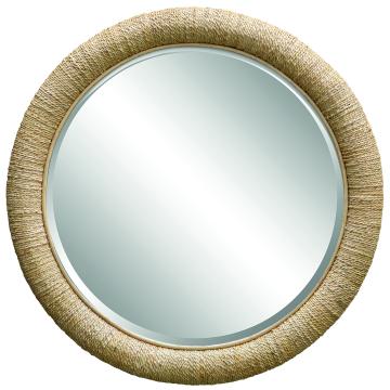  Mariner Natural Round Mirror