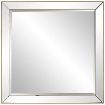  Lytton Gold Square Mirror
