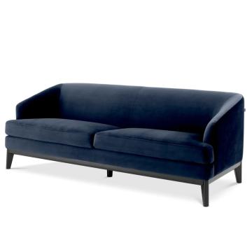 Sofa Monterey Savona Midnight Blue Velvet