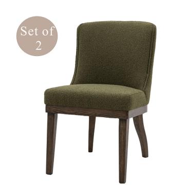 Munroe Dining Chair Green Set of 2 