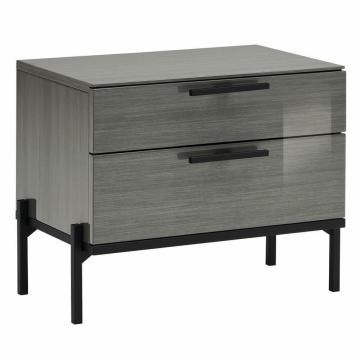 Novecento 2 Drawer Bedside Cabinet