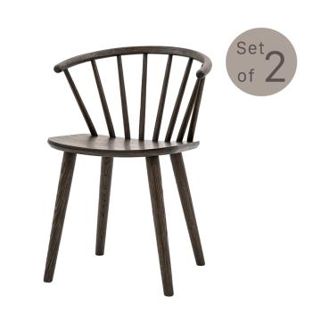 Nordia Dining Chair Mocha Set of 2