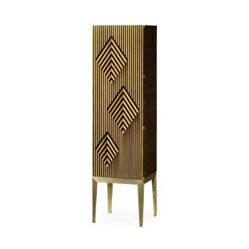 Drinks Cabinet Geometric Diamond - Right