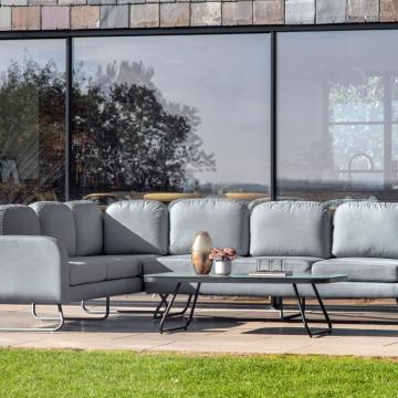 Anjona Corner outdoor lounge set 6 seat Slate