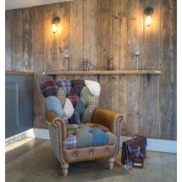 Harlequin Patchwork Chair with Harris Tweed