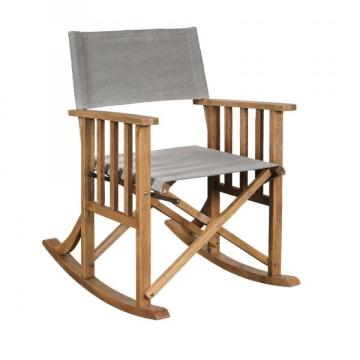 Howley Directors Oak Framed Rocker Chair