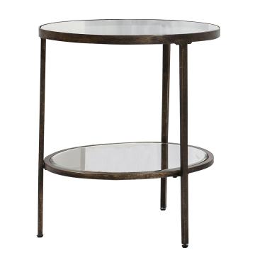 Side Table Pierre in Aged Bronze