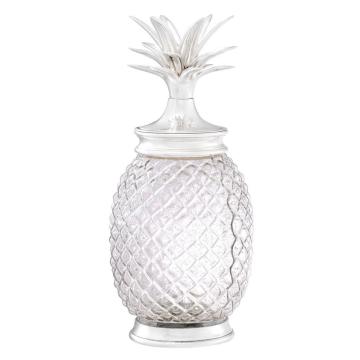 Pineapple Jar Hayworth in Silver Finish