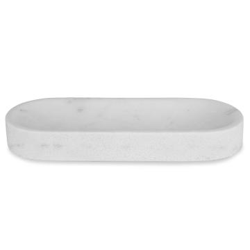 Big Pill Bowl/Tray - White Marble
