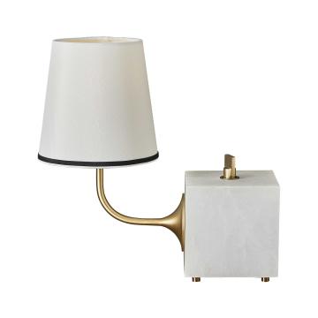 Blockhead Gooseneck Mini Lamp - Satin Brass