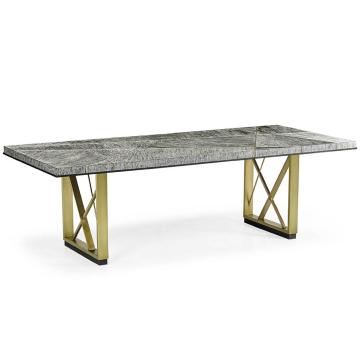 Geometric 96" Dining Table