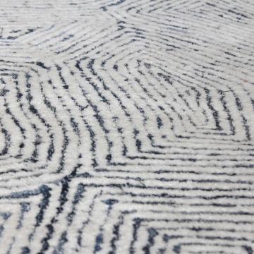  Maze Blue 5 X 8 Rug