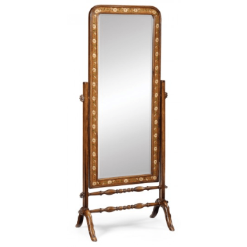 Full Length Cheval Mirror Victorian