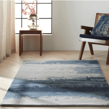 Luster Wash Rug in Shade