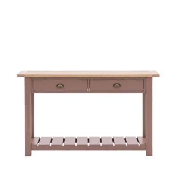 Eastfield 2 Drawer Console in Clay