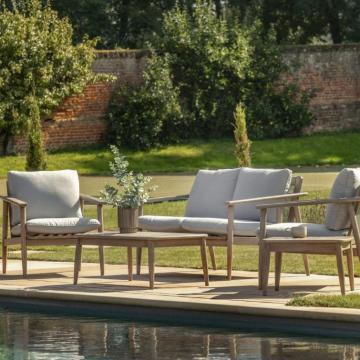 Corfu Outdoor Lounge Set | Acacia & Rope