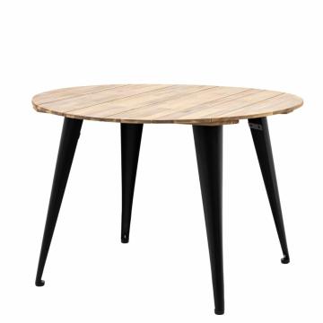 Espresso Outdoor Round Dining Table