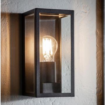 Rainow Outdoor Wall Light in Matt Black