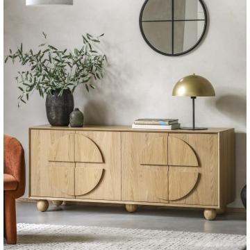 Geometric 4 Door Sideboard