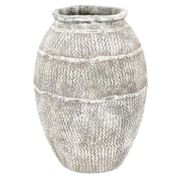 Palmas Vase Large Antique Grey