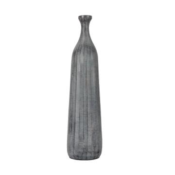 Alita Bottle Vase Medium Antique Grey