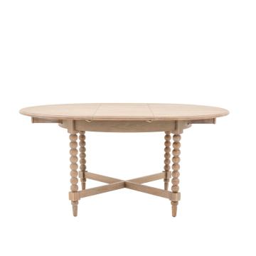 Victoria Round Extending Dining Table 120 - 160cm