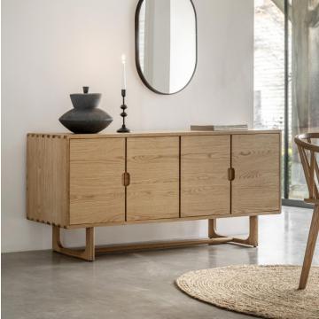 Nordia 4 Door Sideboard Natural