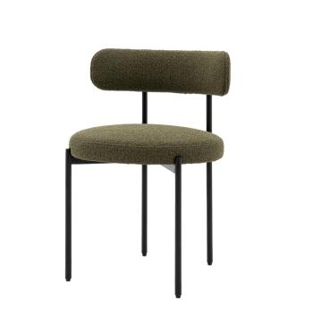 Avey Dining Chair Green Set of 2