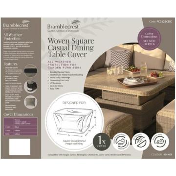 Cover for Woven Square Casual Dining Table
