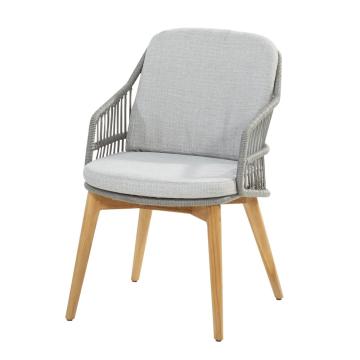 Outdoor Sempre Dining Chair in Silver Grey