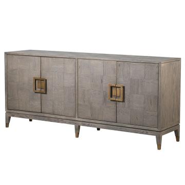 Pavilion Chic Sideboard Astor Squares in Oak